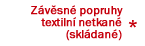 Zvsn popruhy textiln netkan (skldan)